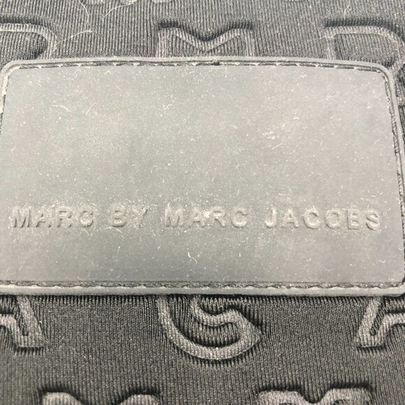 MARC by Marc Jacobs Dreamy Black Logo Neoprene Padded Tablet Case Zippered Top - Picture 2 of 8